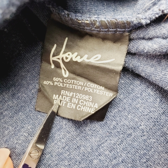 Howe Mens Flannel Shirt Size Large Pockets Chest Long Sleeves Button Down - Picture 9 of 14